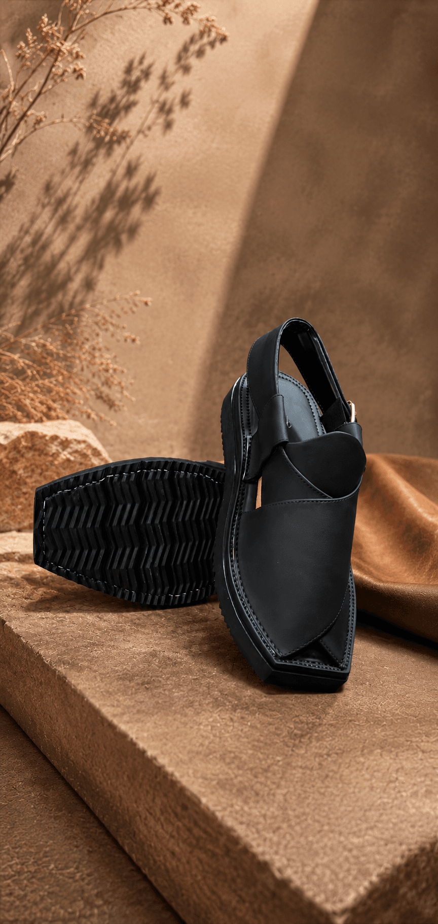 Matte Color Chappal